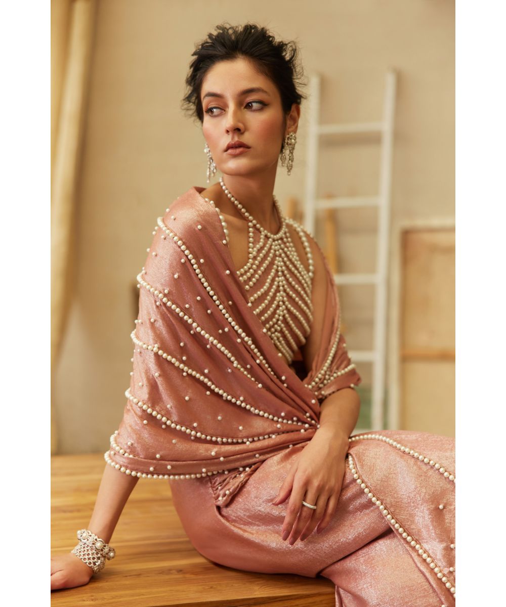 MEHUL GUPTA - Pre-stitched Fusion Saree